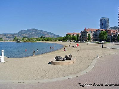 Tugboat Beach, Kelowna