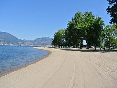 Hot Sands Beach and City Park, Kelowna