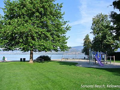 Sarsons Beach, Kelowna